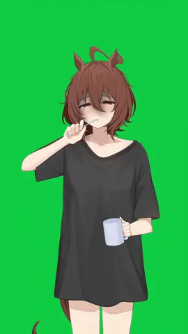 Agnes TACHYON!!  #umamusume #agnestachyon #mentahan #greenscreen #gfxmanip 