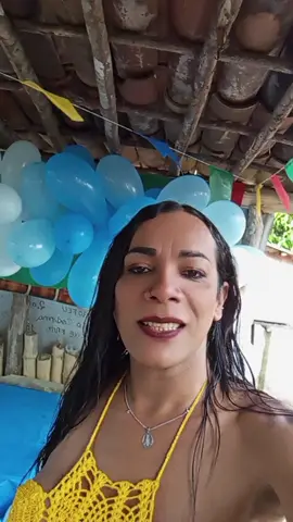 organizando a festinha 