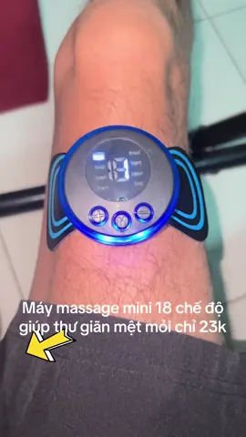 Máy massage mini 18chế độ chỉ 23k#massage #xuhuong2025 #tiktokviral #music  @Nguội 