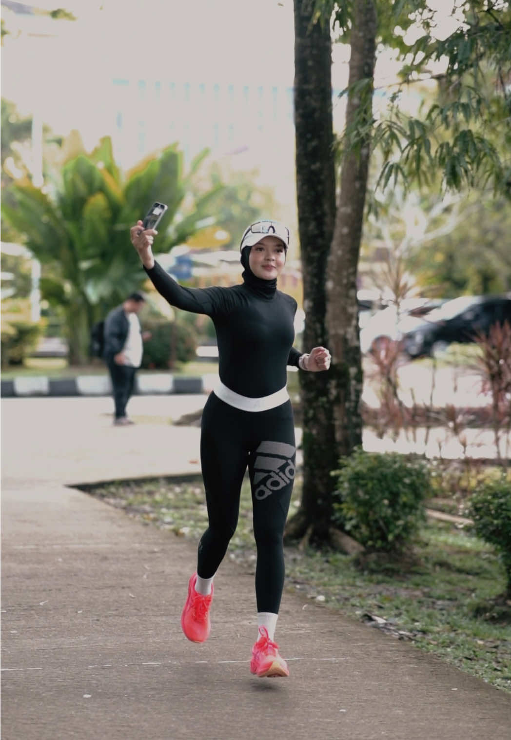 Running with me🤭 #Running #sports #pontianak 