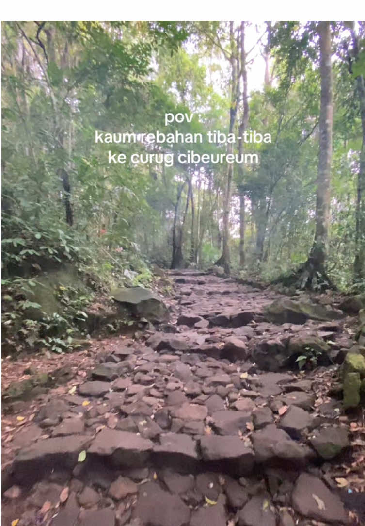 berangkat senang pulang kayang🙃🙏🏻 #trending #viraltiktokvideo #fyp #pov #curugcibeureum 