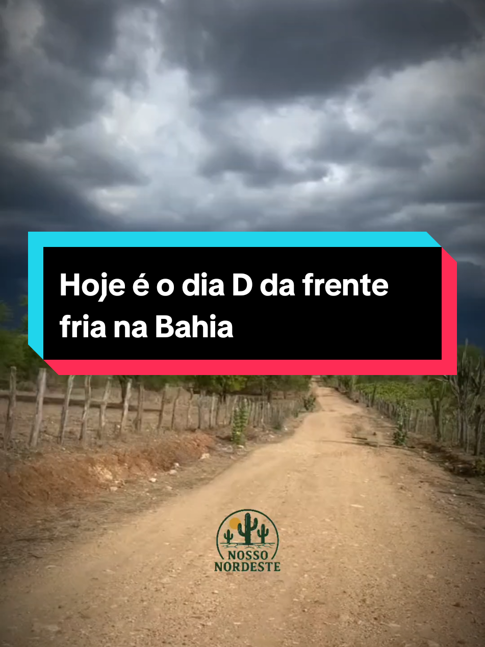 Hoje é o dia de transição na Bahia! A frente fria que eu venho anunciando já começa a se aproximar, e o tempo deve mudar em várias regiões. Vento mais frio, céu nublado e aquele cheirinho de chuva já começam a aparecer. 🌬️☁️ Mas atenção: as chuvas mais fortes estão previstas pra amanhã, quando a frente fria deve avançar de vez sobre o estado. 💧 🎥 Ao meio-dia, estarei AO VIVO pra gente conversar sobre essa virada no tempo e acompanhar juntos o avanço dessa frente fria. 💬 Comenta aqui o nome da sua cidade 👇 Já dá pra sentir o tempo mudando por aí? #FrenteFriaNaBahia #ChuvasNaBahia #PrevisãoDoTempo #TempoBahia