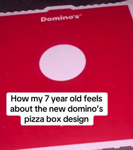 #dominospizza #dominos #new box design #stupid 