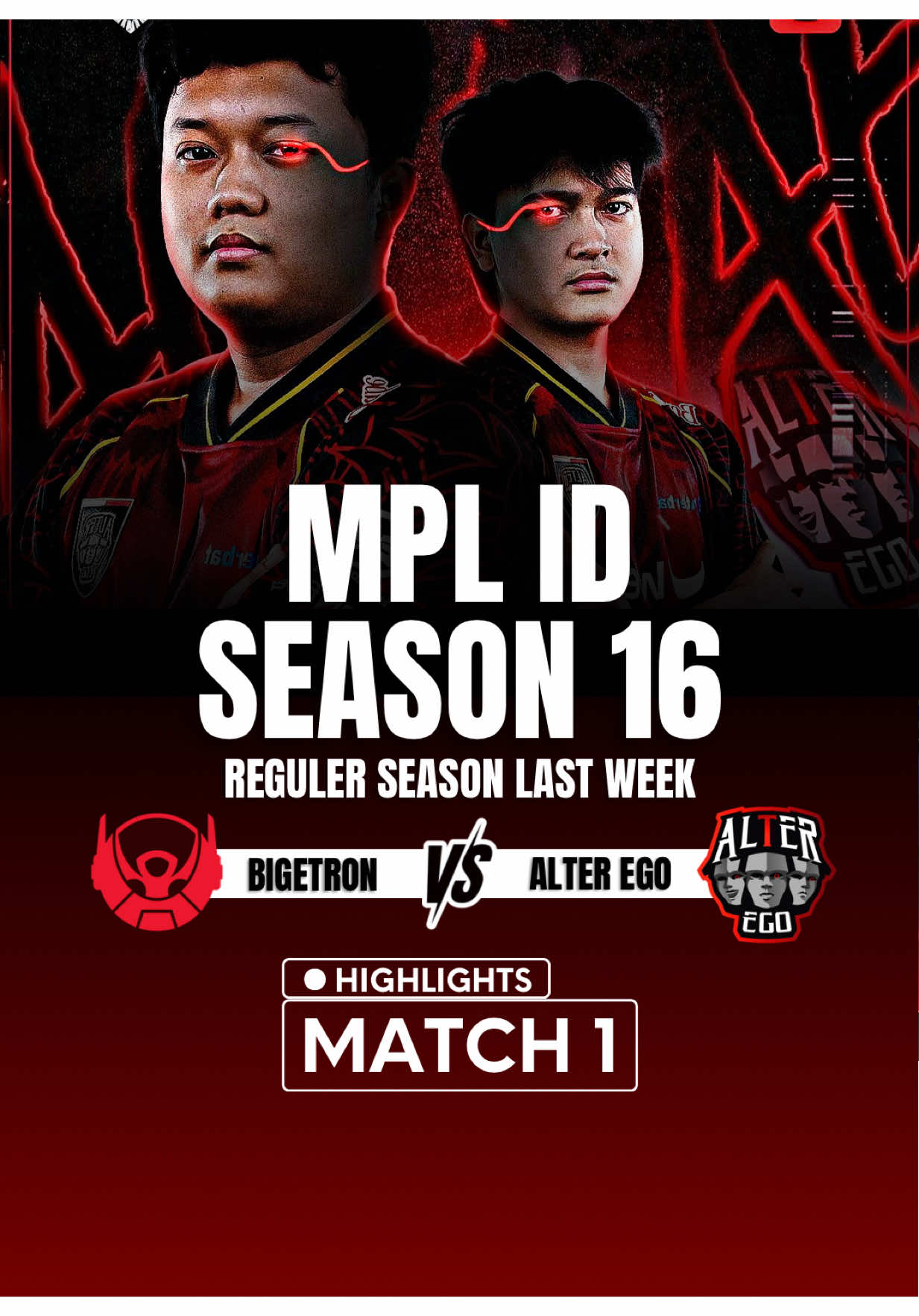 Highlights • MPL ID S16 || ALTER EGO VS BTR - GAME 1 #mplindonesia #9embiraMabar #TiupLilinBarengFanny #MLBBIDCreator #fyp 