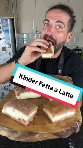 Kinder Fetta al Latte | The Italian Treat Every Kid Grew Up With 🍫🥛 If you enjoy my recipes and would like to support my channel, you can donate any amount on my Ko-fi page — every gesture helps me keep creating content ❤️ 👉 ko-fi.com/cookingwithtucci This homemade Kinder Fetta al Latte brings back the sweetest childhood memories from Italy — soft chocolate sponge cake filled with creamy milk mousse. Light, fluffy, and perfectly chilled, it’s just like the one we all loved as kids (maybe even better!). Ingredients: For the sponge cake: • 6 egg yolks • 6 egg whites • 160g sugar • 1 tbsp honey • 130g flour • 30g cocoa powder For the filling: • 600ml whipping cream • 200ml condensed milk • Vanilla (optional) How to make it: In a bowl, whisk yolks with 100g sugar until fluffy. Add honey, cocoa, and flour — mix until smooth. Spread the batter onto a baking tray lined with paper and bake at 160°C for 15 minutes. In another bowl, whisk egg whites with 60g sugar until stiff peaks form. Fold in condensed milk and vanilla, then chill the cream in the freezer for 10 minutes. Once the cake is cool, cut it in half, spread a thick layer of cream, and top with the other half. Wrap and refrigerate or freeze for 30 minutes before slicing. Find more nostalgic Italian recipes at 👉 www.cookingwithtucci.com #cookingwithtucci #kinderfettaallatte #italiandessert #homemadesnack #viralrecipe