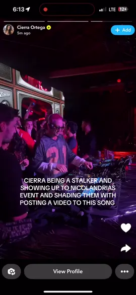 Cierra Ortega back showing how much of a stalker she is, by showing up to their event.   #loveislandusa #nicolandria #cierraortega #aguahalloween #olandriacarthen 