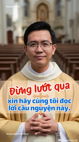 Đừng lướt qua, xin hãy cùng tôi đọc lời cầu nguyện này. Chỉ một phút, để Thiên Chúa thay đổi cuộc đời bạn. #CongGiao #ChuaGiesu #DucMeMaria #LoiChua #DoiSongDucTin  