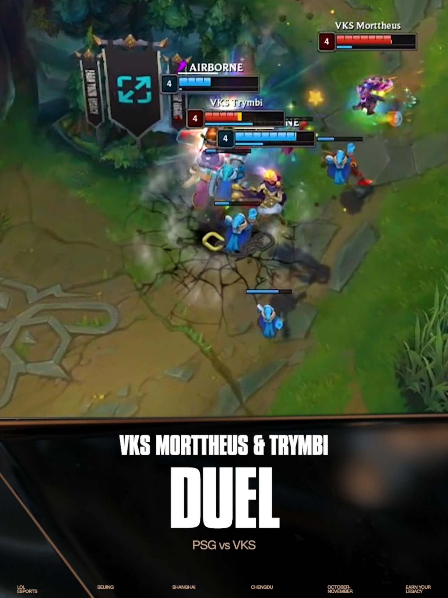 Mess with the bull and you get the horns 🐮 Match: PSG vs VKS #Worlds2025 Swiss Stage Day 5 #leagueoflegends #lolesports