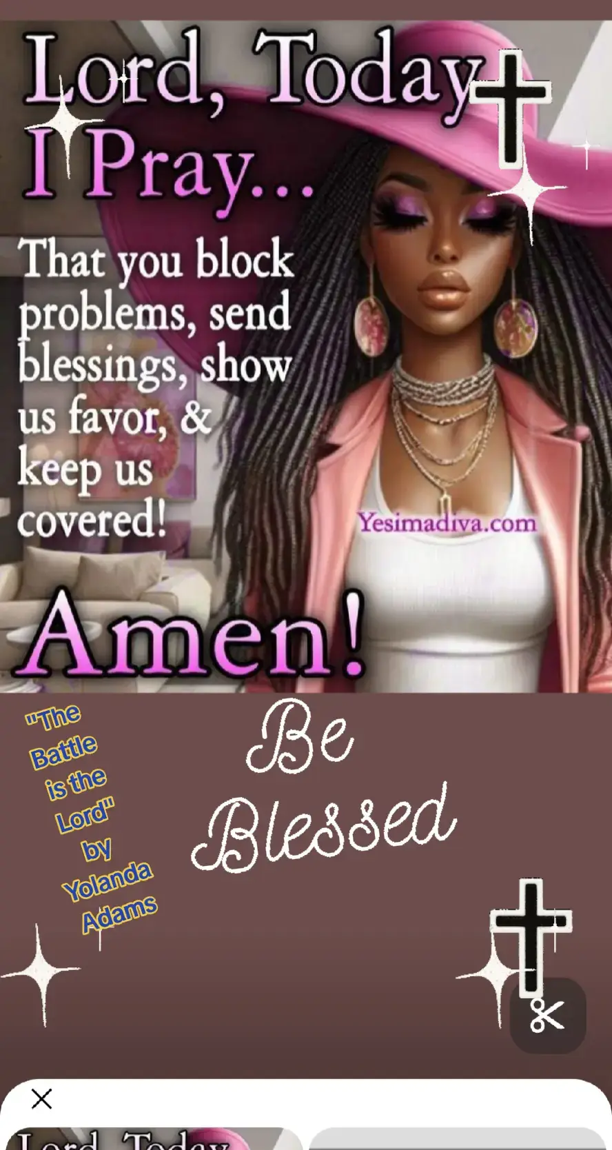 #TheBattleistheLordbyYolandaAdams #viral #trending?now🔥 #Fyp #prayer 