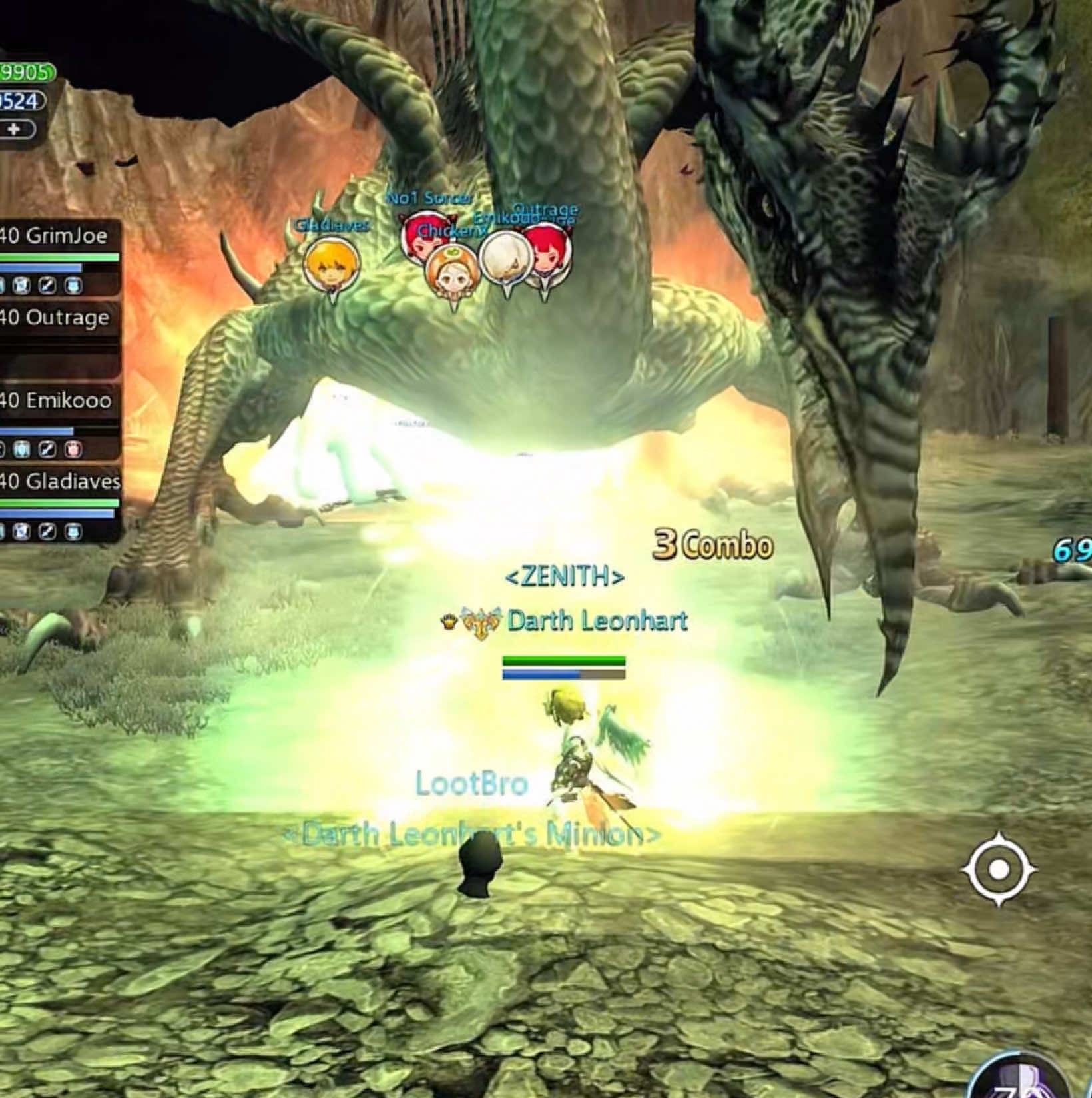 Sea Dragon Nest DNMC Paladin POV Final Phase #dragonnest #dragonnestmclassic #paladin #sdn 