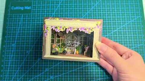 Mô hình lắp ghép nhà mini #viral #xuhuongtiktok #DIY #mohinh 