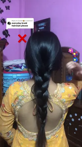 Replying to @Cookie🍪 Quick and easy everyday hairstyle🎀✨❤️follow for more daily hairstyles 🎀#hairtutorial #hairinspo #viralvideo #foryoupage #fyp 