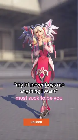 sounds like a skill issue cuz my bf drops hundreds on me in a heartbeat xd #ilovemybf #overwatch #fyp #mercy #viral 