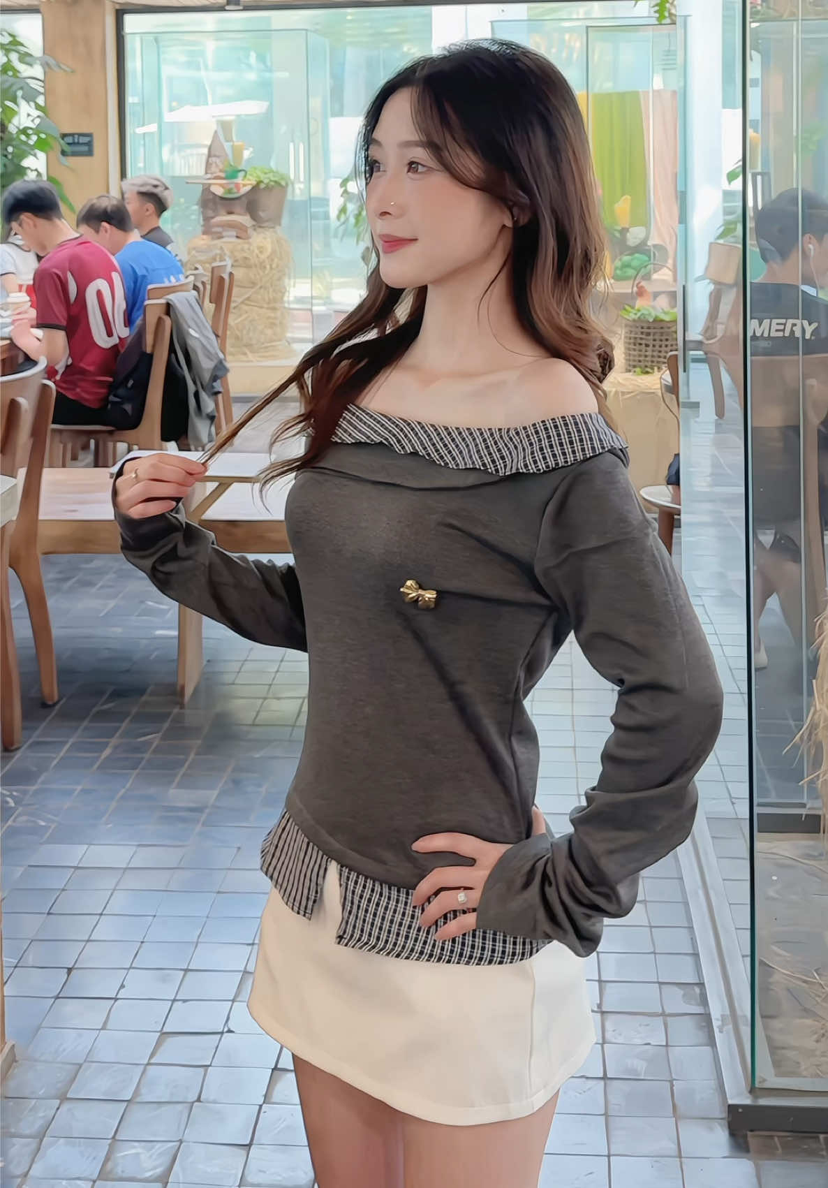 Màu siu tôn da 💗 #TIMO #áothun #áokiểu #trễvai #thoitrangnu 