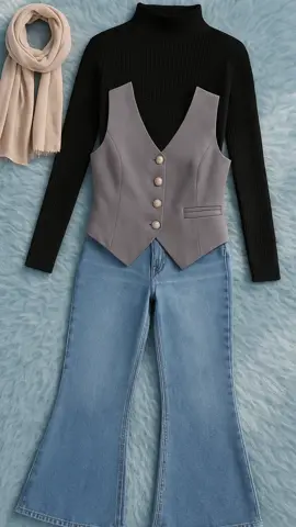 Outfit Wanita Kekinian 4in 1Set#baju #oufit #wanita #fyp #fyp 