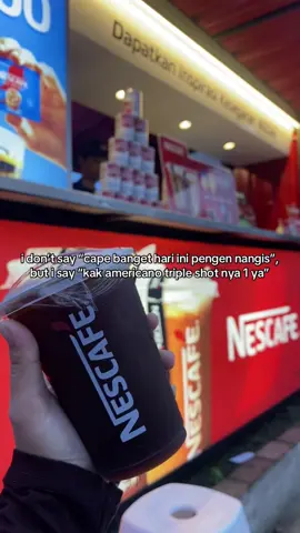 #fyp #americano #nescafe #coffeeaddict #relateable 