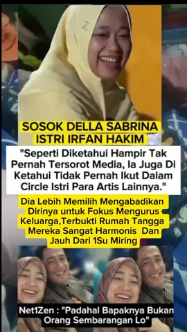 Sosok Della Sabrina istri Irfan hakim  #beritaartis  #tranding  #updateterkini  #fypviralシviral  #jangkuanluas 