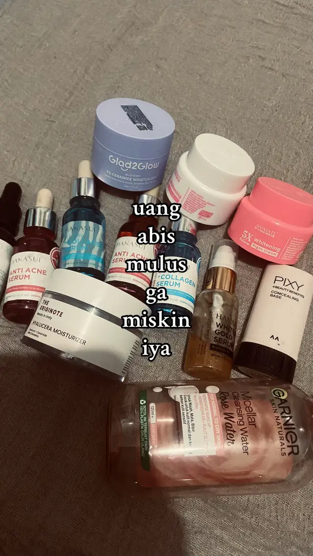 #foryou #4u #skincareroutine #capekgakfyp #hanasuiserum 