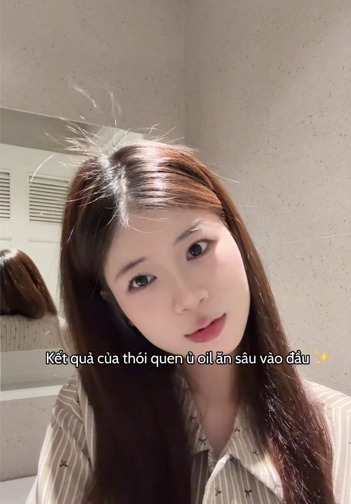 đừng trộm vía nữaaa hãy thực hiện đii #haircare #chamsoctoc #uoil #foresthair #dauutoc 