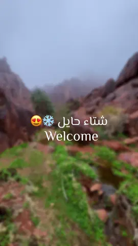 شتاء حائل في انتظاركم ❄️😍 وش اكثر شي يحمسكم لشتاء ..😮‍💨#اكسبلورexplore #fypシ゚viral🖤tiktok #اكسبلور #مصورين_حايل #حائل ناجي الشمري