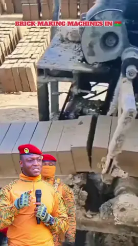 Bricks for construction in Burkinafaso #ibrahimtraoré🇧🇫 #icefrank  #construction 