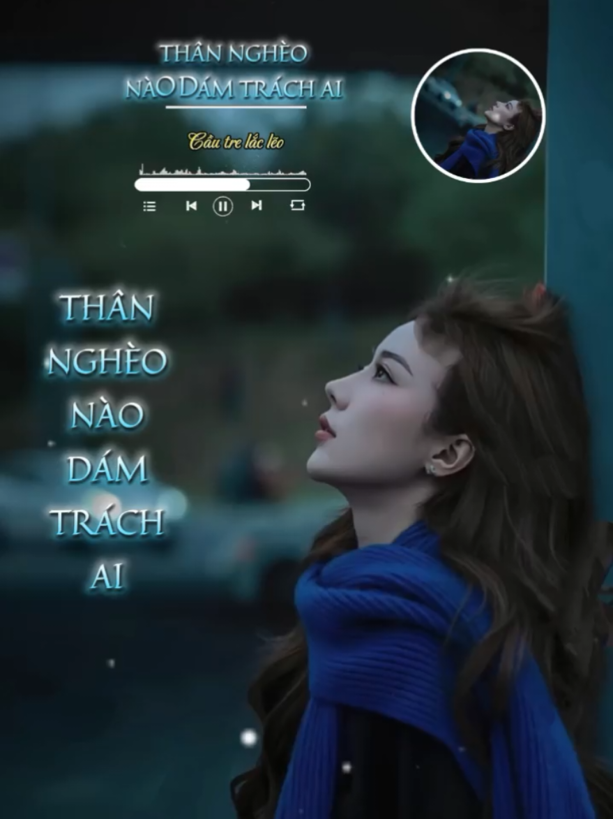 Thân Nghèo Nào Dám Trách Ai - Phi Thanh  *** Dẫu biết anh không còn thương nên đường tình muôn hướng... #CapCut  #nhactamtrang   #bolero #foryou  #tiktok