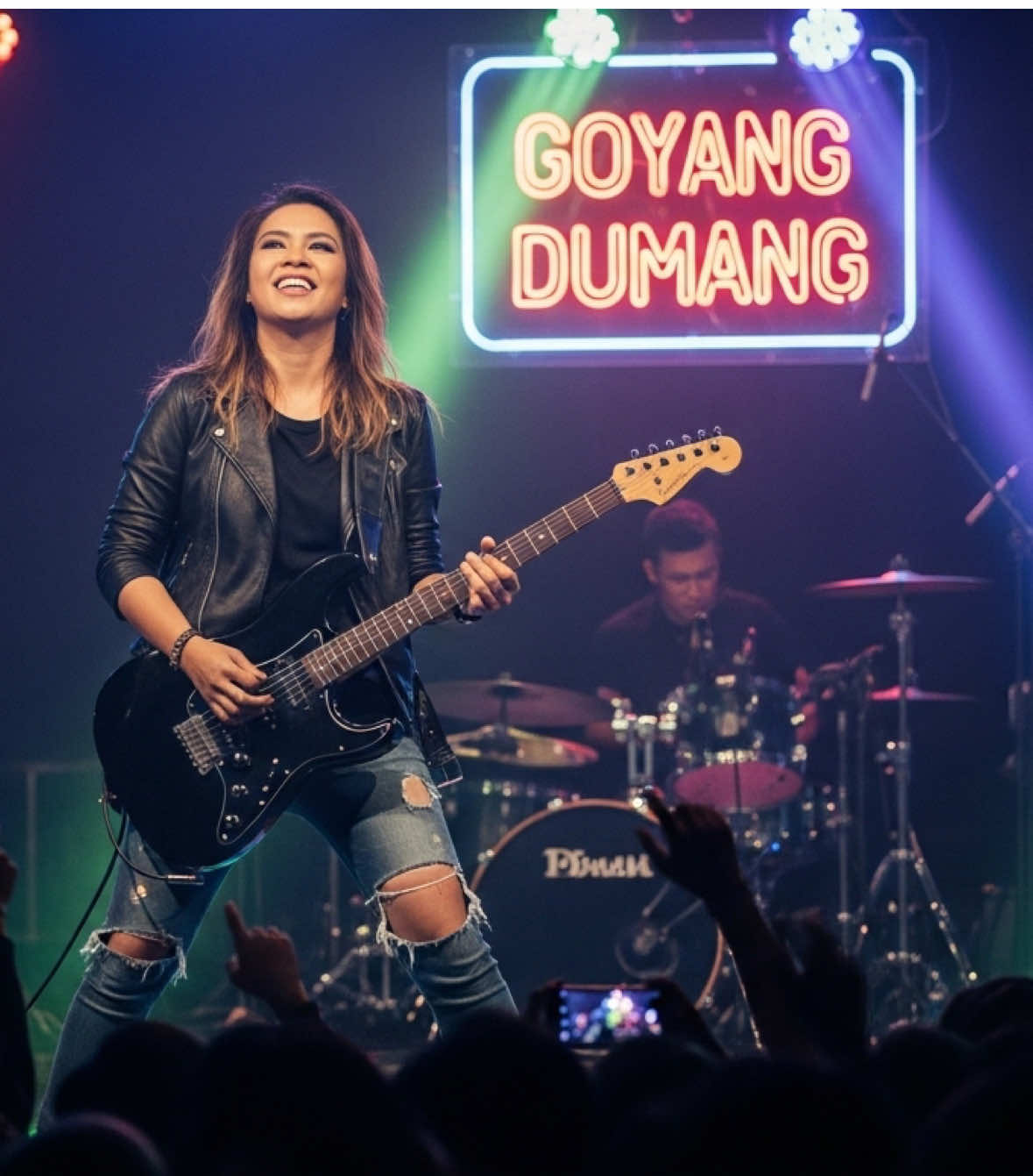 🎸 Goyang Dumang - Cita Citata (Cover by Yoyokids) Versi rock perempuan! 🔥 Gitar di tangan, rentak tetap goyang 💃⚡️ Kredit penuh kepada penyanyi asal: Cita Citata 🙌 #GoyangDumang #CitaCitata #Yoyokids #RockMalaysia #CoverVersion   
