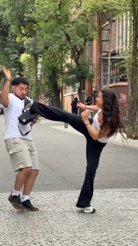 She kicked me over a bag 🤕 #foryou #entertainment 