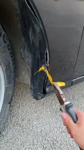 What should I do if the fender falls off?