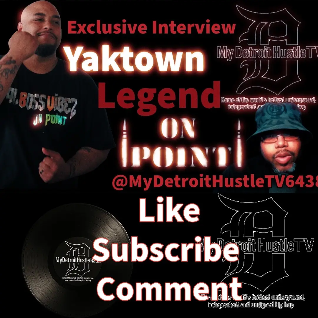 🎤 Yaktown Legend On Point is back on My Detroit HustleTV with OG-10! From Pontiac to the world, On Point has been one of Michigan’s most consistent voices — dropping dope music and linking up with legends like Krayzie Bone, Lil Keke, Xzibit, Mr Serv On, and King Kash. In this new interview, we dive into his songwriting process, his connection with the Cypher Society, and the new motion pushing his career forward. 💪 🎥 Watch the full interview now: https://youtu.be/J_GVxIk0yuU?si=d1k-qgwIbMTgs6YP 👇🏾 Subscribe to My Detroit HustleTV for the world’s hottest underground, independent, and unsigned hip hop. #OnPoint #YaktownLegend #PontiacHipHop #MichiganHipHop #MyDetroitHustleTV              @onpoint_official