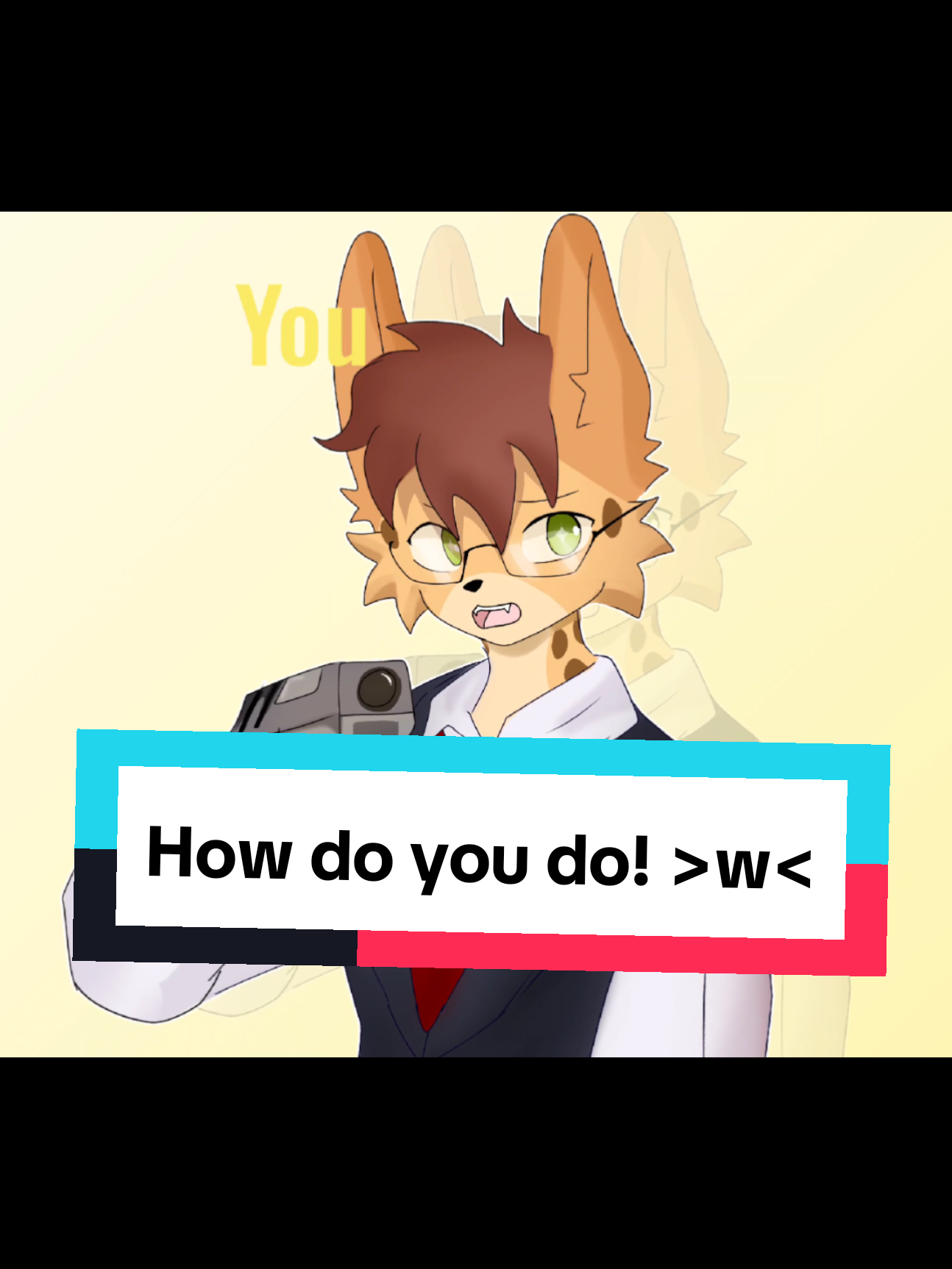 How do you do! The cute nerd boi Cinnamon! Half Serval, Half Leopard >w<  Ib: I forgot the one who created that dandy's world eclipse animation TmT  tags: #furry #ocanimation #fyp #xyzbca #tweeninganimation 