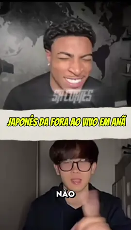 Kkkkkkkkkkkkkkkkkkkkkkkkkkkkkkkkkk isso ficou perfeito #zago #japones #vovozinha #anao #live 