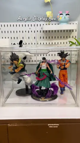 Your collection deserves acrylic box🤭✨ #acrylicbox #transparentacrylicbox #acrylicdisplaybox 