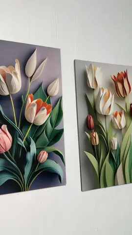 3PCS/SET Wall Decorative 8D Flowers Room Wall Decor Luxury Room Decor Living Room Decor Painting  #wallframe #walldecor #homedecorideas 