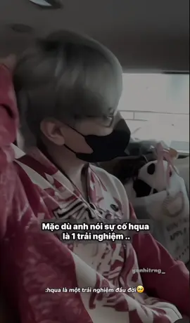 Thích cái cách anh ấy lạc quan dù rất sợ đến nỗi phải niệm Phật nhưng không muốn muzik lo cho mình mà khóc nên đành nói đó là 1 trải nghiệm để dỗ dành muzik 🥰🥹#xuhuong #quanghungmasterd #ilovetiktok 