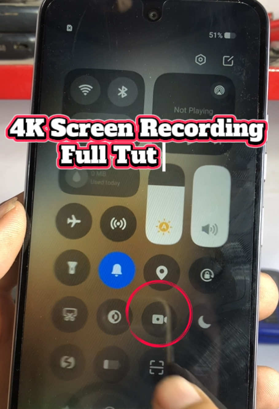 4K + Full HD Screen Recording Full Tutorial #fullhd #screenrecord #Tutorial #smartphonetricks 