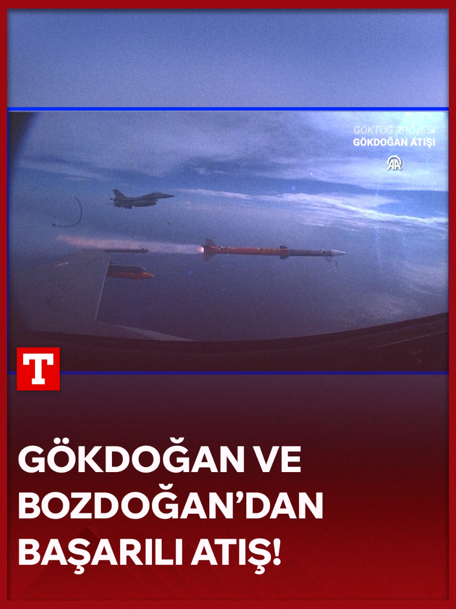 🇹🇷 Sanayi ve Teknoloji Bakanı Mehmet Fatih Kacır, TÜBİTAK SAGE tarafından geliştirilen yerli ve milli hava-hava füzeleri BOZDOĞAN ve GÖKDOĞAN'ın zorlu test atışlarını başarıyla tamamladığını bildirdi.
