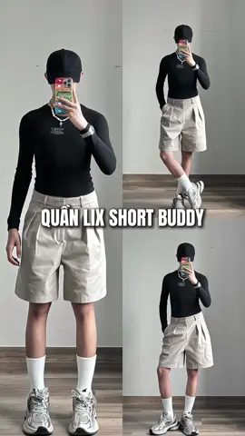 Quần lix shorts brand buddy #fyp #outfit #review #xuhuong 