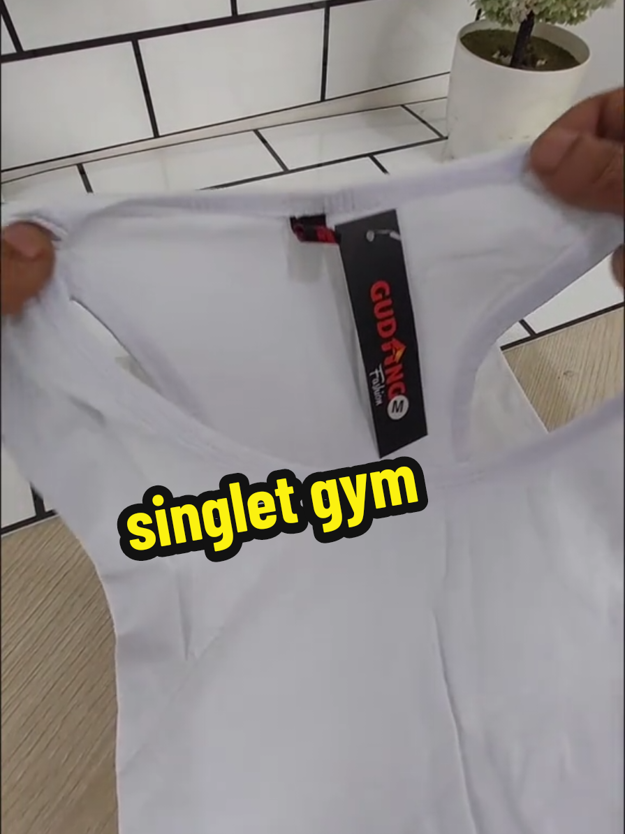 singlet pakaian dalam pria adem bisa buat dalaman atau nge gym #gym #singletpria #gudangfashion #fypシ #CapCut 