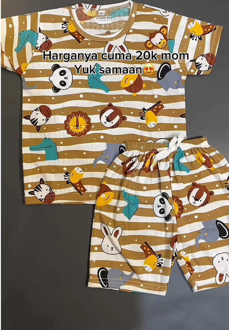 Samaan yuk mom cuma 20k.  #setelananak  #oneset #bajuanak   #kekinian
