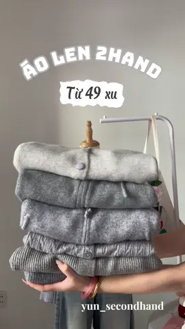 Cadigan xám quá là đẹp đii, ig: yun_secondhand, Phở Bò: Yun 2hand, #yunsecondhand #yun2hand #fyp #thudong 