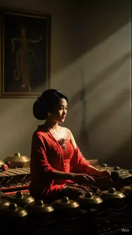 🙏🙏 @N A M I    M I Z U K I  #veo3 #geminiai #aivideo #gamelan #kebayamodern 
