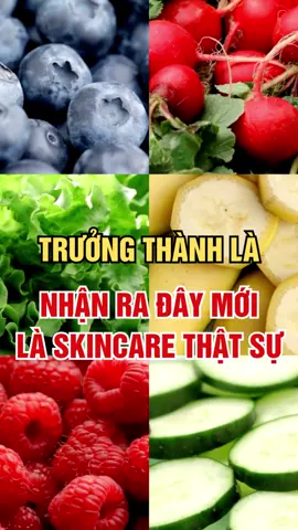 Trưởng thành là nhận ra đây mới là Skincare thật sự! #skincare #lamdep #songkhoe #suckhoe #songkhoemoingay 