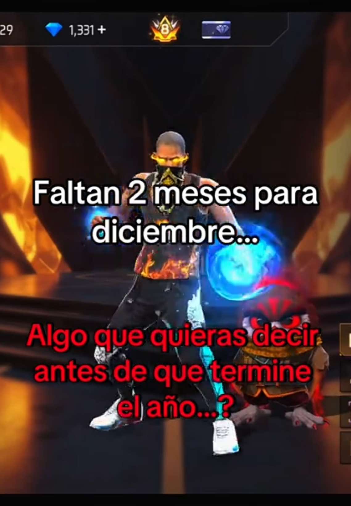 Faltan 2 meses para diciembre… 🎄Algo que quieras decir antes de que termine el año…? #free_fire #freefire #frasesdeamor #Navidad #freefire_lover 