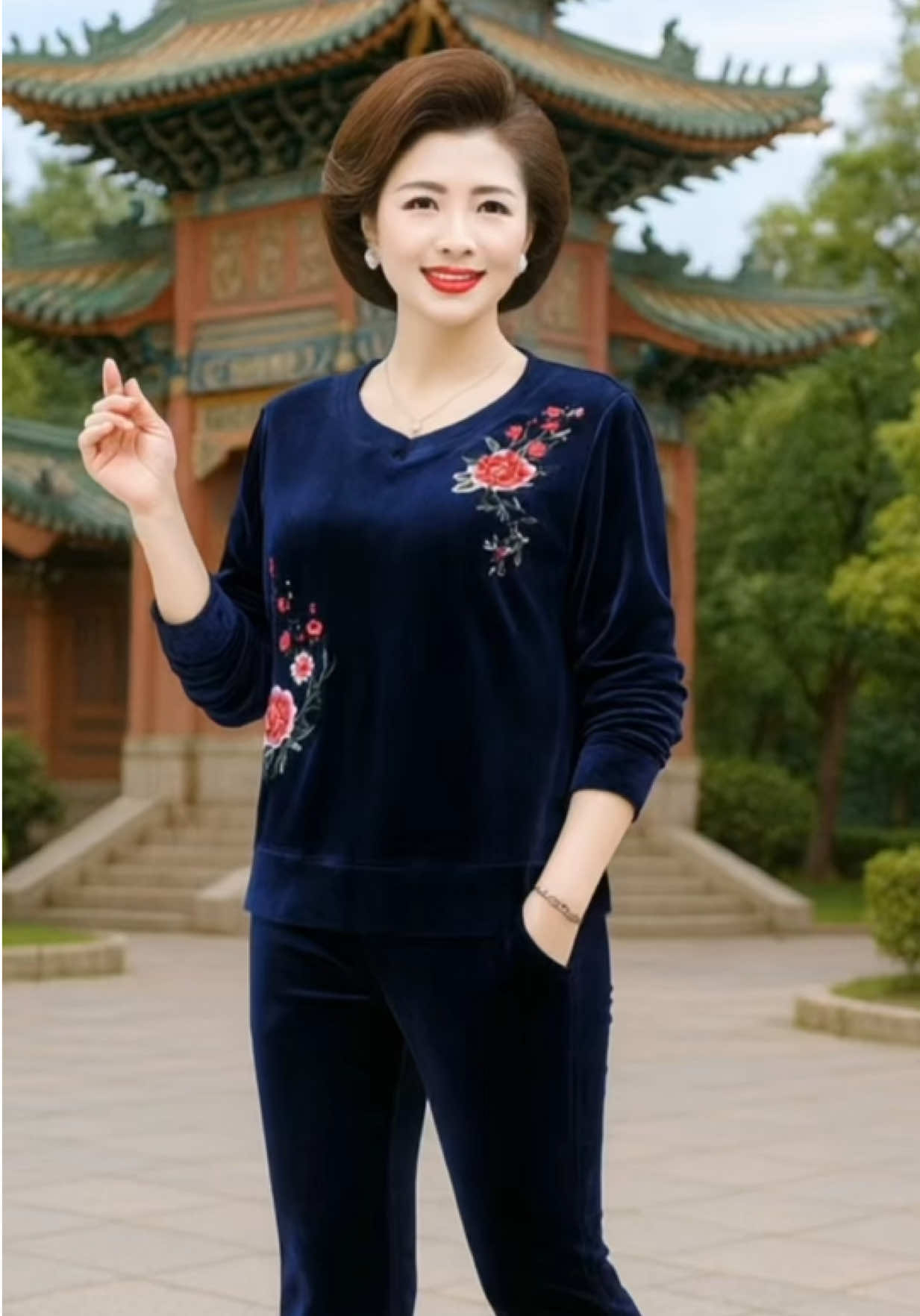 🌹 “Tặng mẹ yêu điều ấm áp và sang trọng nhất mùa thu đông này!” 🌹#babeomacdep #bonu #bonhung #botrungnien #thoitrangtrungnien 