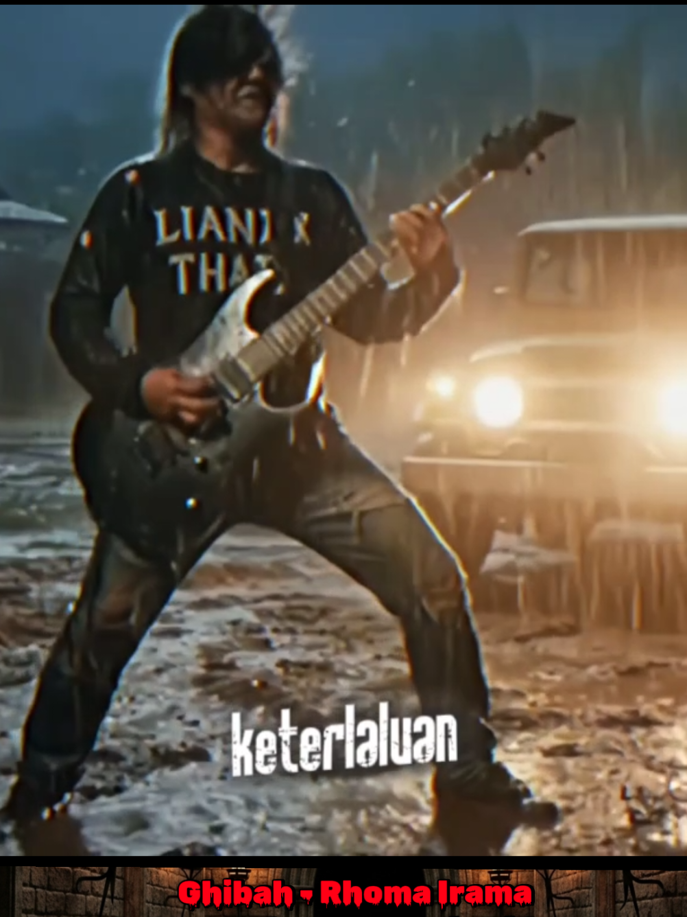 video klip versi abah narto Ghibah - Rhoma Irama versi rock #cover #MusikAi #rhomairama #rockdut #laguviral 