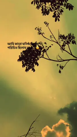 আমি কারো ঘনিষ্ঠ ছিলাম না. 
