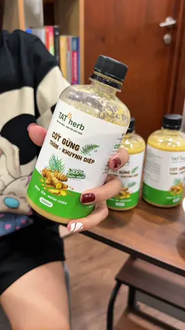 Nước cốt gừng hỗ trợ làm ấm cơ thể cho thời tiết mùa đông #nuoccotgung #nuoccotgungtramkhuynhdiep #xuhuong #TikTokAwardsVN #trachanh89 