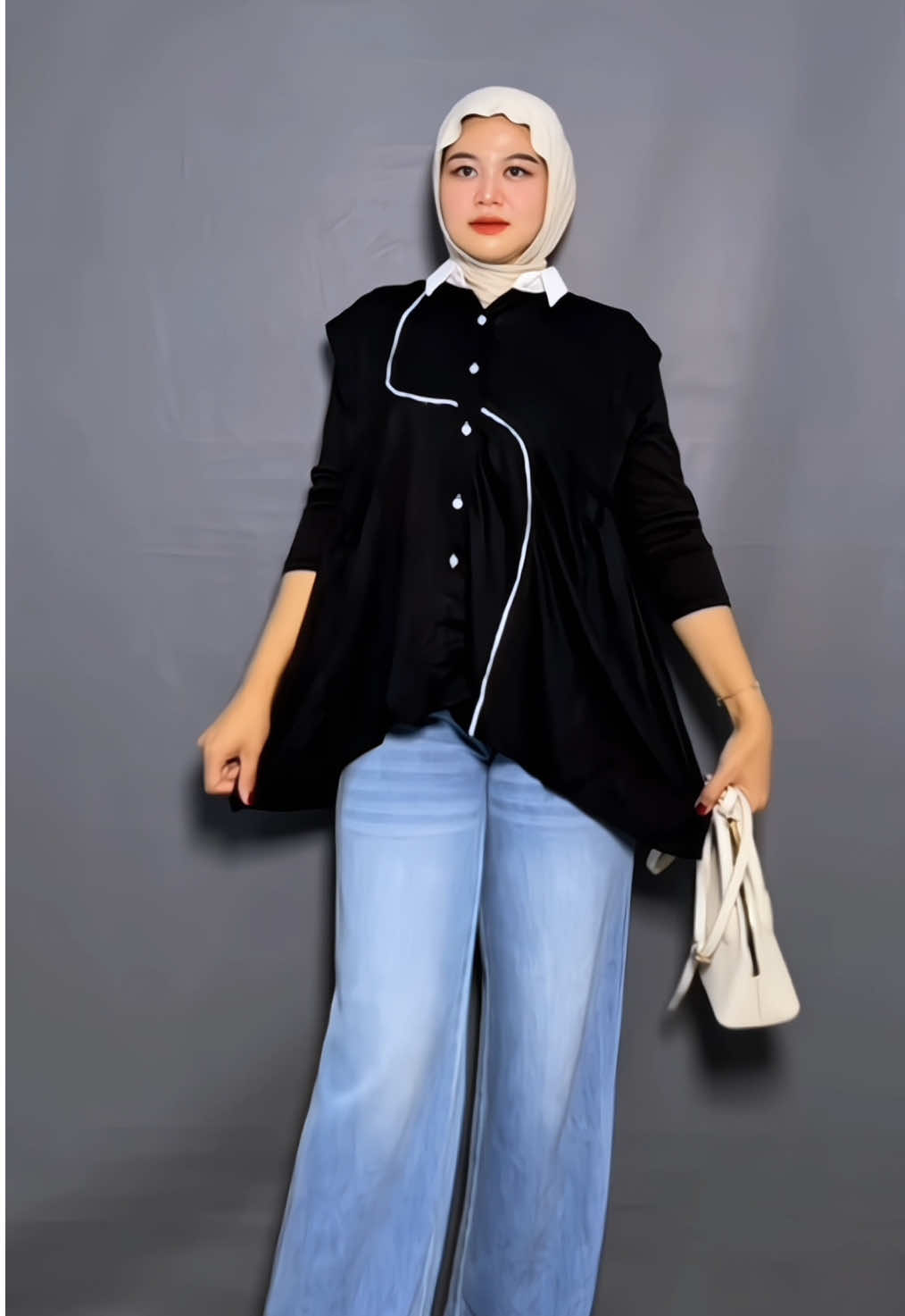 Cakep banget outernya😍bahannya ademm wey🫶#outer #vest #outfitideas #rekomendasioutfit #fyp24jam🔥 