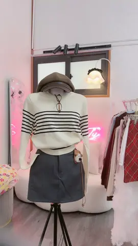 Về hàng áo len tăm giá 89k hàng QC, còn khoảng 20 con cho các bác săn nốt nha 🥰 #outfit #viral 